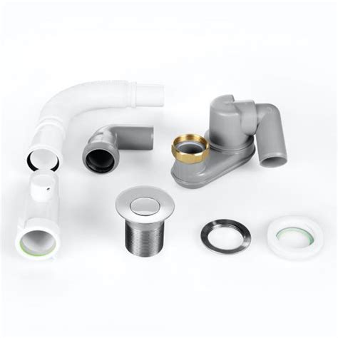 Blumtech Ws Waste And Overflow Set With Adjustable Fill Level For Baths