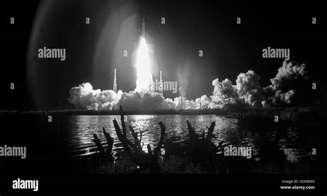 Nasas Kennedy Centre Spatial Banque D Images Noir Et Blanc Alamy