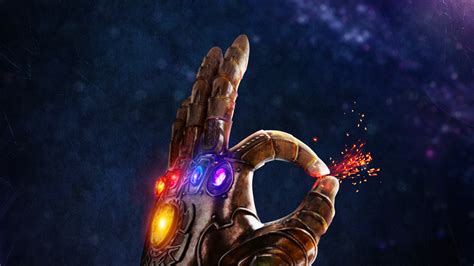 X Thanos Gauntlet K Hd K Wallpapers Images Backgrounds