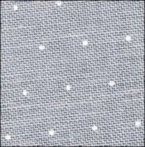 32ct Linen Grey Wwhite Mini Dots Etsy