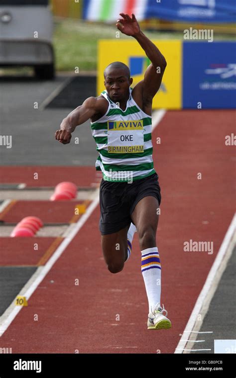 Woodford Tosin Oke Mens Triple Jump Final Aviva National Championships