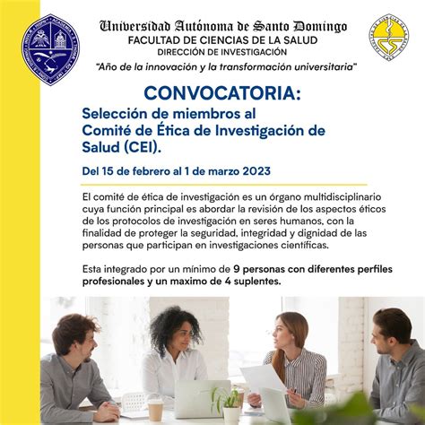 Facultad De Ciencias De La Salud Uasd On Twitter Convocatoria Para