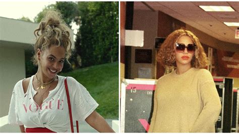 Beyoncé Just Got a Wavy Blonde Lob Haircut Allure