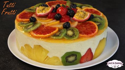 Recette De G Teau Aux Fruits Le Tutti Frutti Youtube