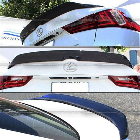 Lexus Is Is Duck Bill High Kick Carbon Fiber Rear Trunk Wi