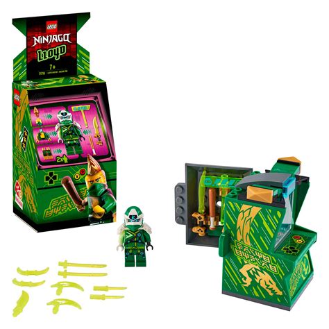 LEGO Ninjago 71716 Lloyd Avatar Arcade Pod Thimble Toys