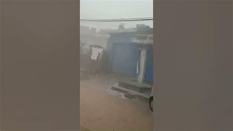 Hail During Rainfall In Jammu And Kashmir Youtube