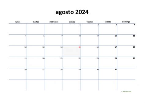 Calendario Mes De Agosto 2024 Para Imprimir Gratis Bell Marika