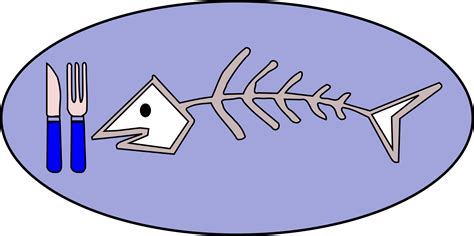 Clipart Fish Bone