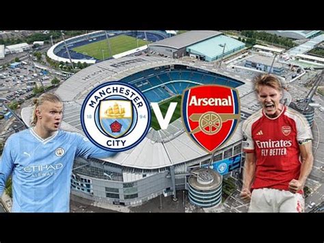 Manchester City V Arsenal CRAZY SCENES AT THE ETHIAD EA FC