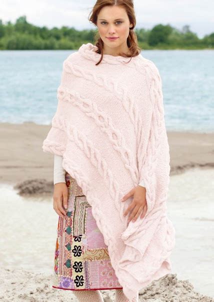 Rectangular Poncho With “skins” Vkcc4cxk08 This Poncho With A Variety Of “skins” Is