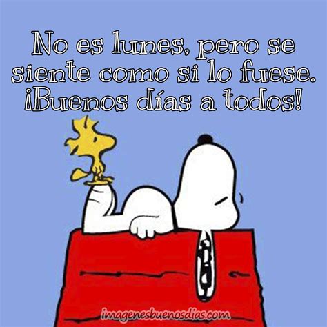 snoopy buenos dias Imágenes Buenos Días