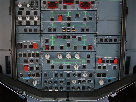 A320 Overhead Panel Airbus A320 Panel For Fs2004 Kit To Be