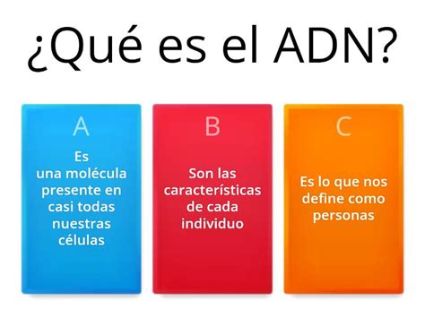 Adn Genes Cromosomas Y La Herencia Biologica Cuestionario