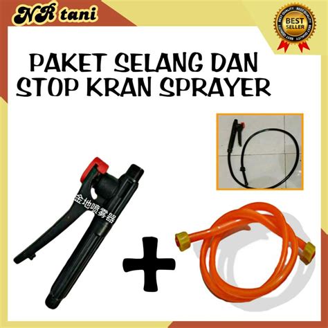 Jual Paket Selang Dan Stopkran Sprayer Elektrik Paket Stop Kran Dan