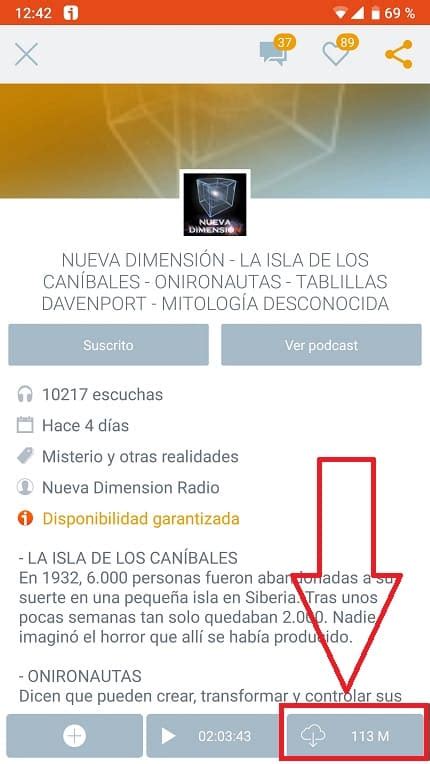 Como Descargar Un Podcast De Ivoox Para Escucharlo Sin Internet