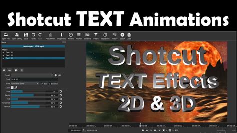 How To Add Text In Shotcut Video Editor Shotcut Tutorials Riset