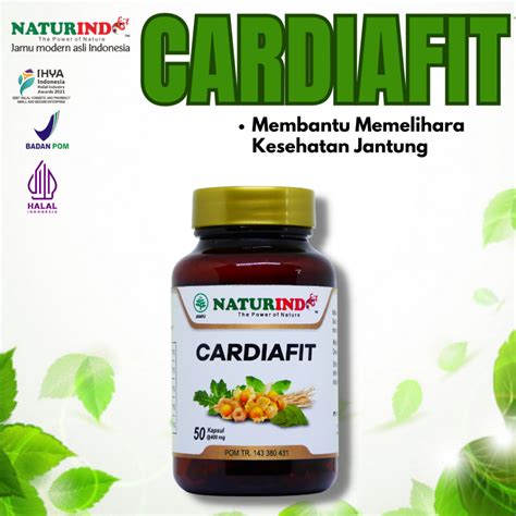 Jual Obat Herbal CARDIAFIT NATURINDO Spesialis Jantung Shopee Indonesia