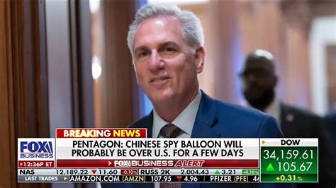 Gop Calls For More Aggressive Response To Chinese Spy Balloon Fox Business Video