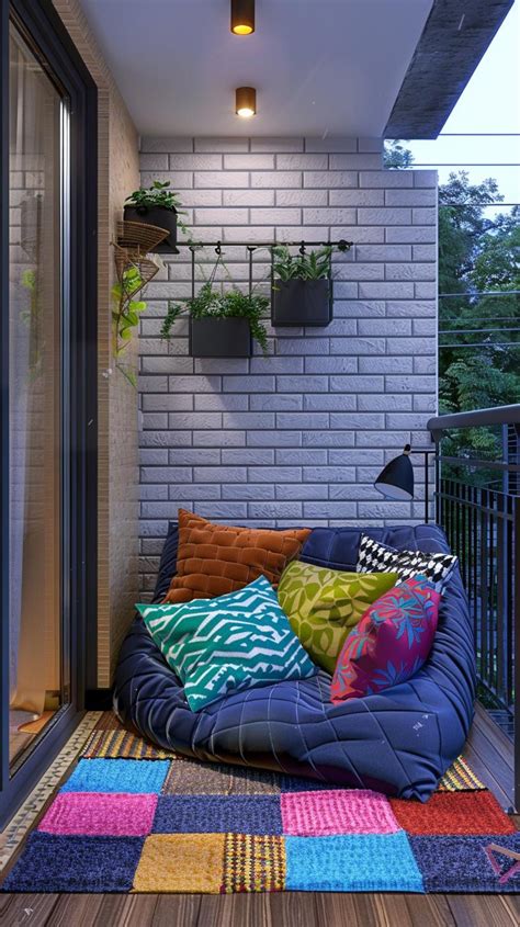 +71 Creative Small Balcony Decor Ideas - DecorWithEva