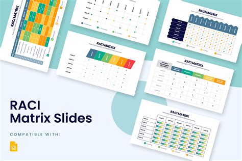 Raci Matrix Slides Presentation Templates Creative Market