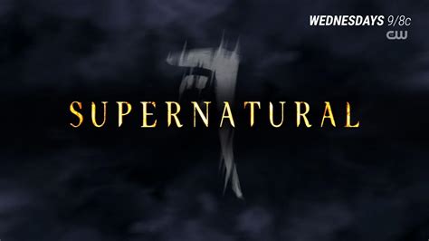 Supernatural Season 9 Title Card Wallpaper