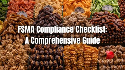 Fsma Compliance Checklist A Comprehensive Guide Datamyte