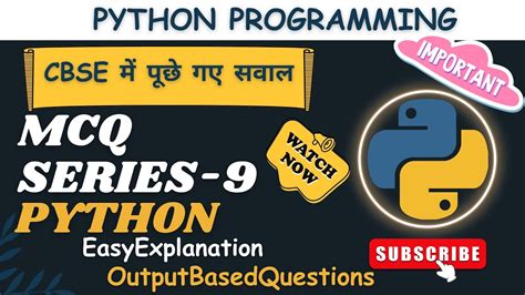 Python Mcq Mcq Hpsc Pgt Computer Science O Level M R