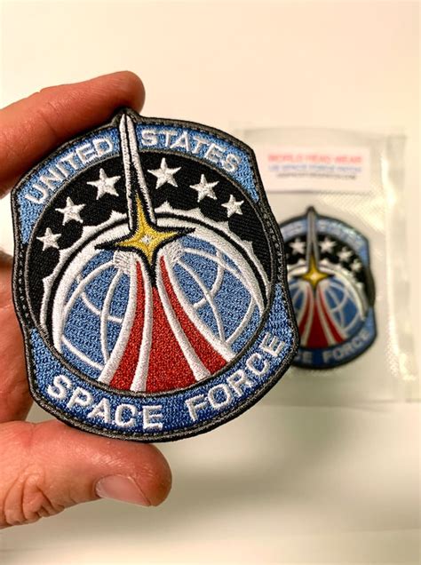 Space Force Patch United States Space Force Embroidered Patch Etsy