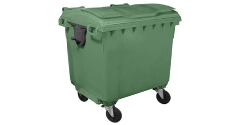 Container Plastic Colectare Selectiva Gunoi Volum Litri Cu Capac