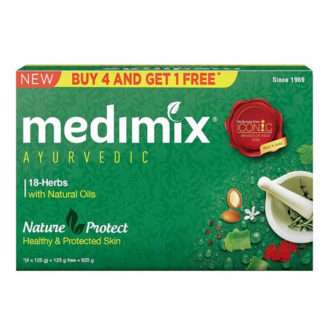 Medimix Ayurvedic Classic 18 Herbs Soap 125g Pack Of 5