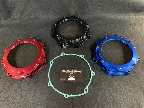 Clear Billet Clutch Cover With Gasket For Yamaha Yfz Macdaddy Racing