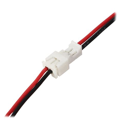 Par de conectores macho fêmea Micro JST de 2 pinos 1 25 mm 5 peças