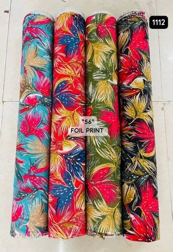 Printed Rayon Fabric Supplier In Ambala At Rs 78 Meter In Jodhpur ID