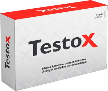 TestoX kapsüller eczanede fiyat kompozisyon yorumlar Şikayetvar