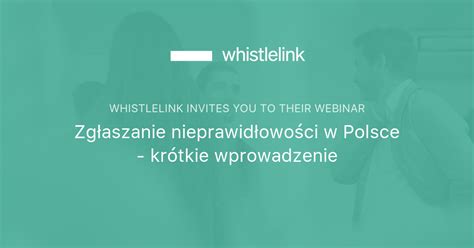 Ustawa o ochronie sygnalistów zarejestruj się i dołącz do naszego