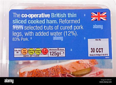 Sliced Ham Pack Hi Res Stock Photography And Images Alamy