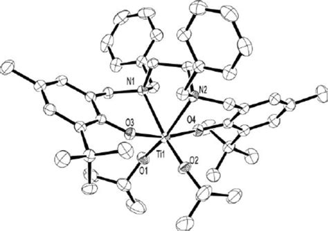 ORTEP View Of The Solid State Structure Of 1b The Thermal Ellipsoids