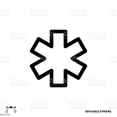 Medical Symbol Icon Design With Editable Stroke Suitable For Web Page ...