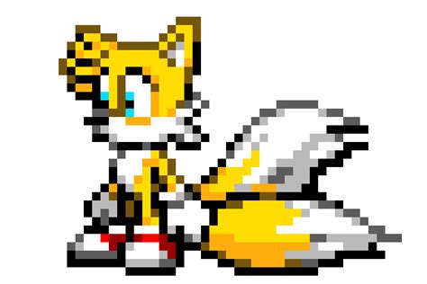 Sonic The Hedgehog 2 Sonic Mania Pixel Art Tails Png Images