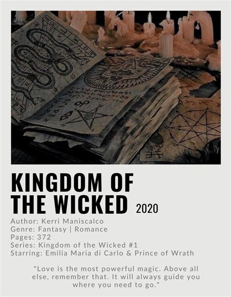 Kingdom Of The Wicked Fantasy Novel By Kerri Maniscalco