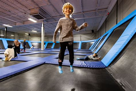 Sterling Heights, MI Trampoline Park Attractions | Top Flight Trampoline Game Park