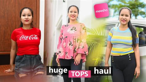 Huge Meesho Top Haul Meesho Western Wear Haul Starting At Rs