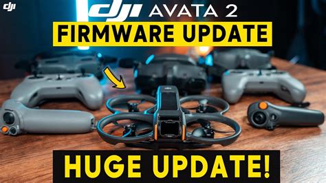 New Dji Fly Firmware Update Dji Avata New Features Youtube