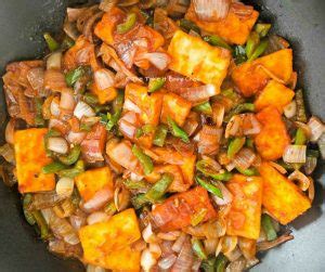 Chilli Paneer Indian Cottage Cheese The Take It Easy Chef