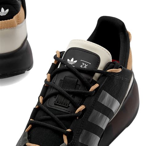 Adidas ZX 2K Boost Pure Black, Clear Brown & Cardboard | END. (IT)