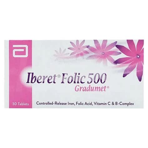 Iberet Folic Gradumet Tablet Uses Side Effects Price In