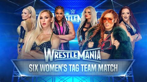 Wwe 2k22 Universe Mode Wrestlemania Night 1 Team Charlotte Vs Team