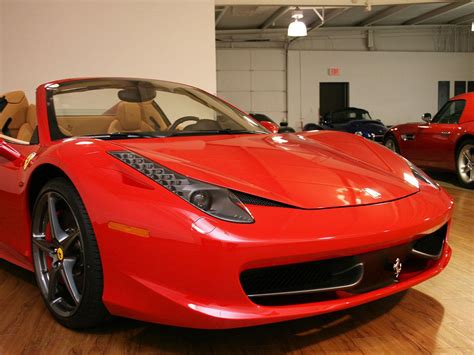 2012 Ferrari 458 Italia Spider