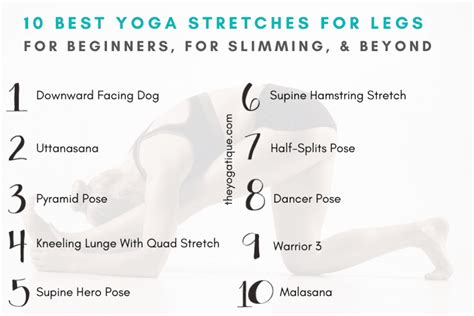 10 Best Yoga Poses To Build Leg Strength & Improve Flexibility (With ...